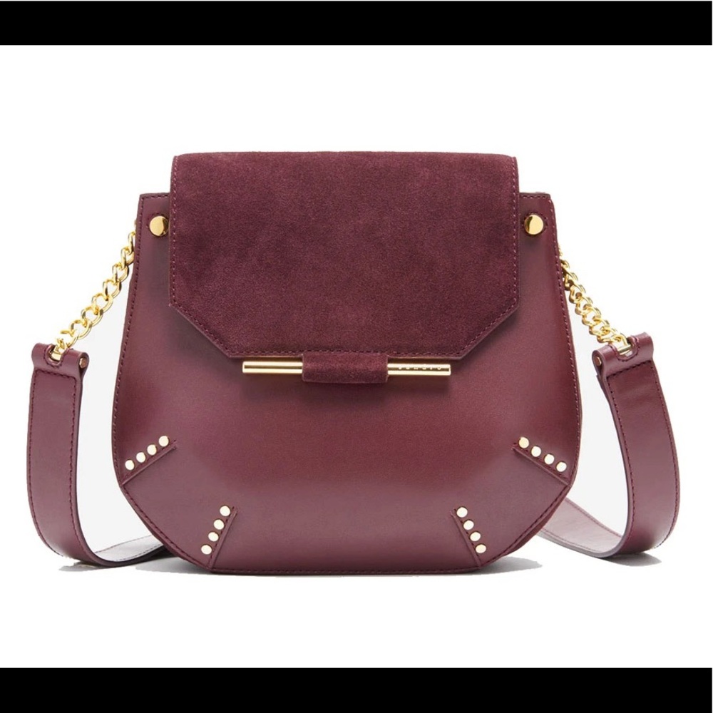 Sandro Bonnie Bag Bordeaux